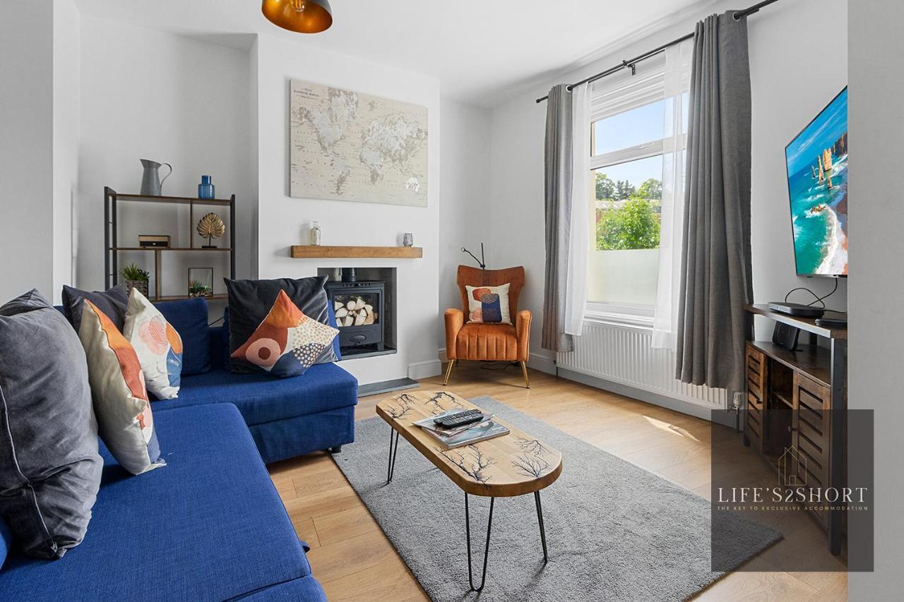 Luxe Garden House For 6 In Central 엑서터 외부 사진