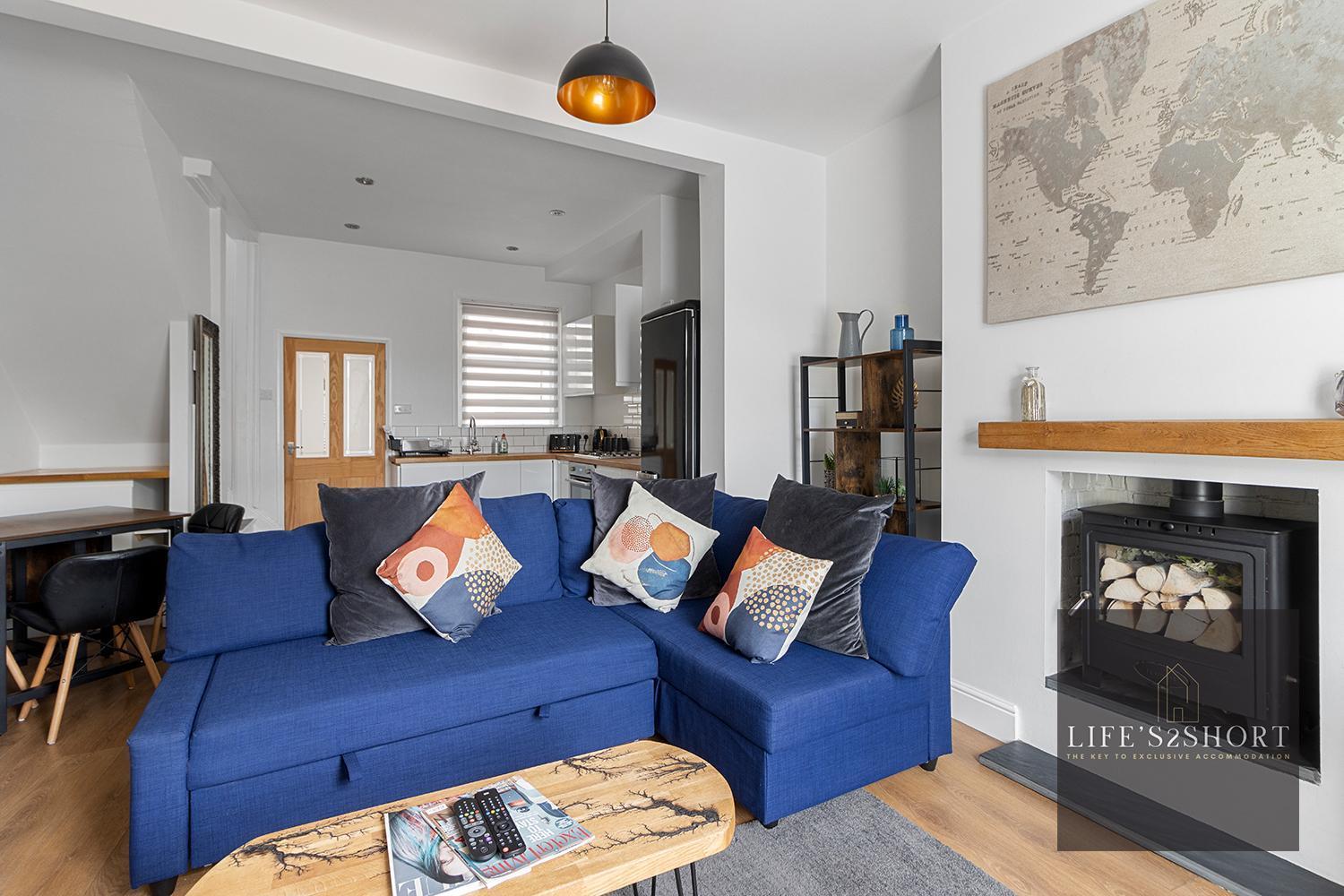 Luxe Garden House For 6 In Central 엑서터 외부 사진
